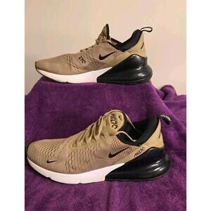 Men's Nike Air Max 270 Khaki Black Size 10 FQ8830-247